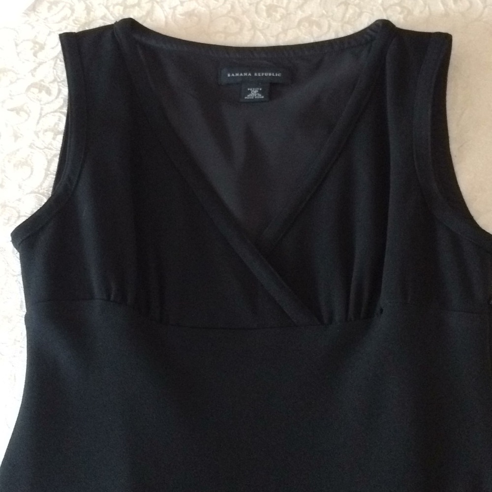 Banana Republic Little Black dress A-line midi